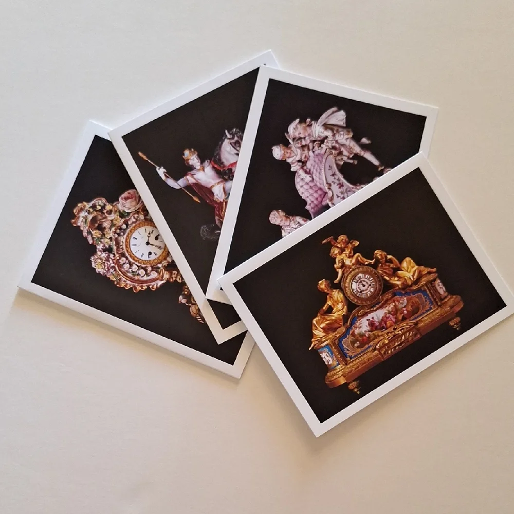 Elegant Art Print Set with Gold and Pink Accents